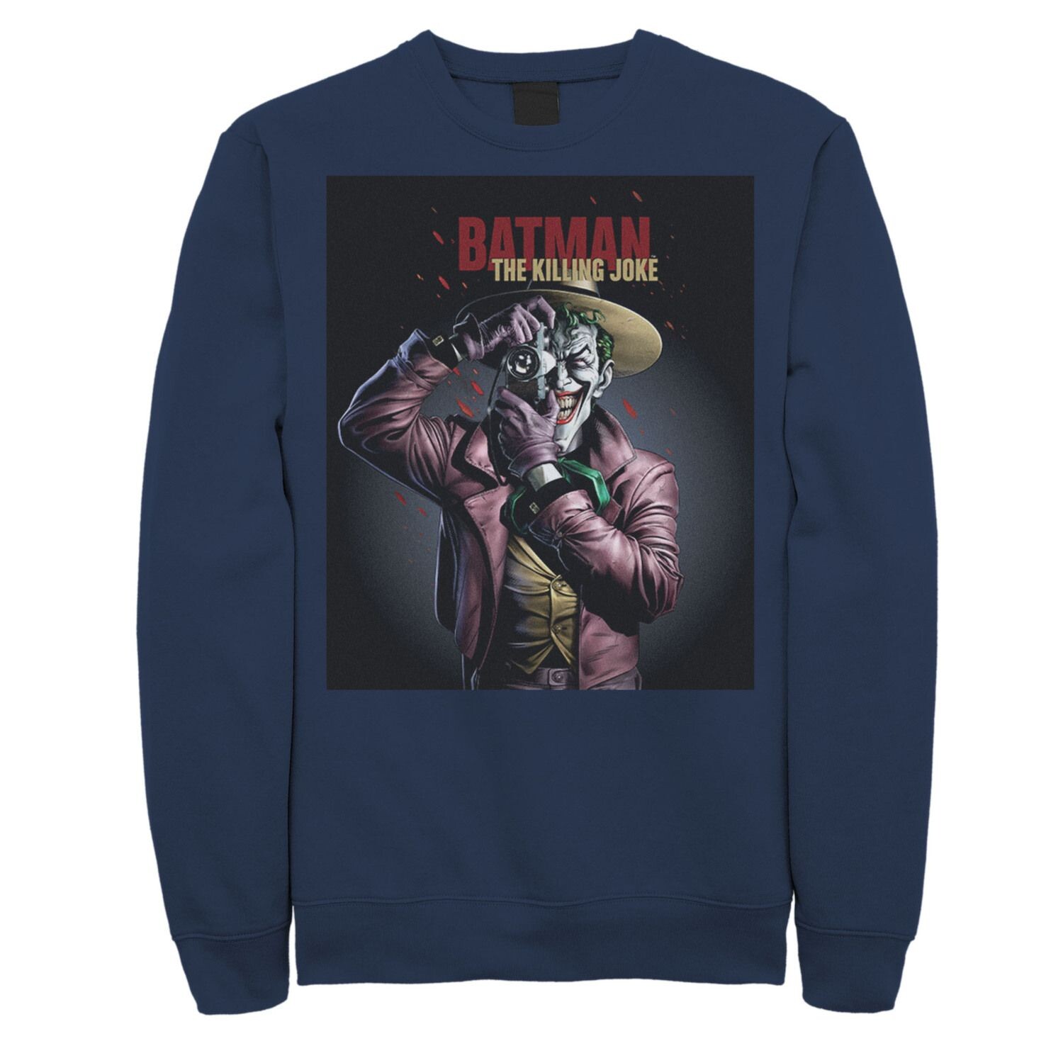 Мужская толстовка с плакатом Batman The Killing Joke Joker, Blue DC Comics, синий
Мужская толстовка с плакатом Batman The Killing Joke Joker, Blue DC Comics, синий