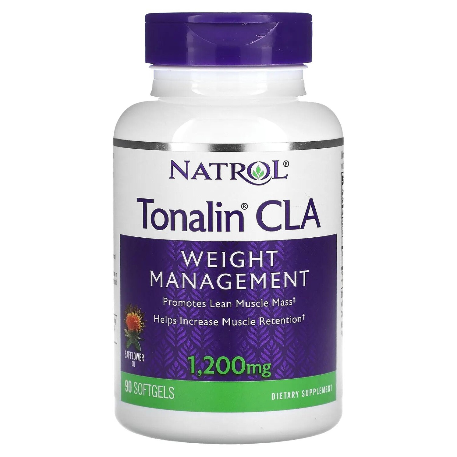 Natrol Tonalin с содержанием сопряженной линолевой кислоты (CLA) с сафлоровым маслом 90 капсул
Natrol Tonalin с содержанием сопряженной линолевой кислоты (CLA) с сафлоровым маслом 90 капсул