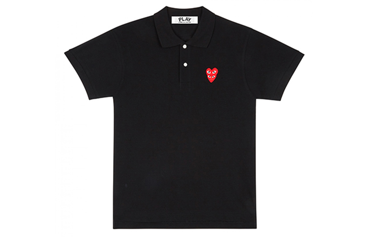 CDG Play Поло Stacked Heart Black, Черный, CDG Play Поло Stacked Heart Black
CDG Play Поло Stacked Heart Black, Черный, CDG Play Поло Stacked Heart Black