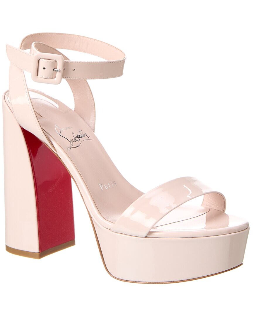 Christian Louboutin Movida Sabina 130 Лакированные сандалии на платформе, белый
Christian Louboutin Movida Sabina 130 Лакированные сандалии на платформе, белый