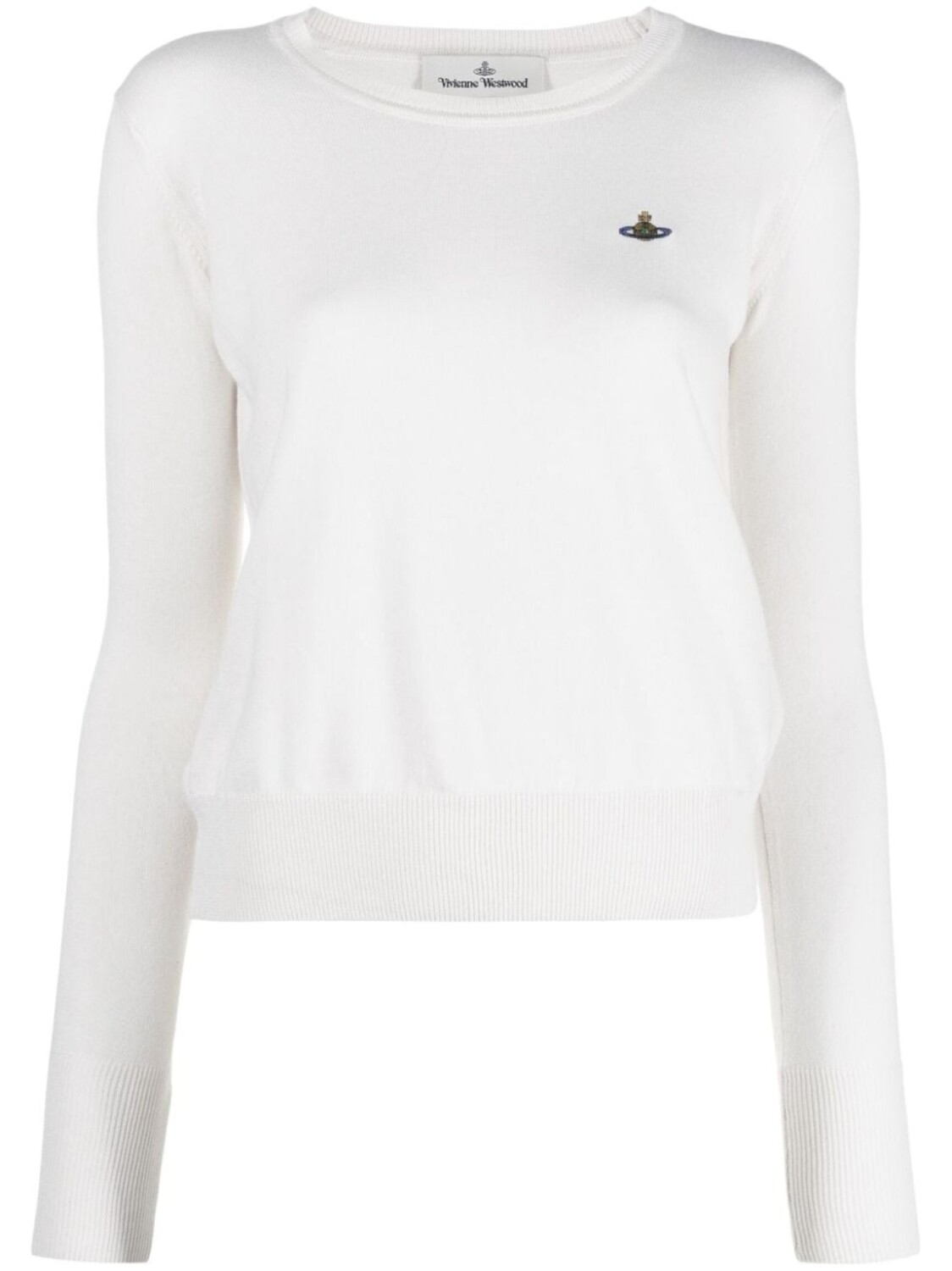 Vivienne Westwood джемпер из смеси кашемира и хлопка с вышивкой Orb, нейтральный цвет
Vivienne Westwood джемпер из смеси кашемира и хлопка с вышивкой Orb, нейтральный цвет