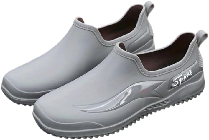 Модные мужские резиновые сапоги Hhhchpm, устойчивые к скольжению, износостойкие, водонепроницаемые короткие ботинки на щиколотку, всесезонная обувь для дождя для работы на улице, рыбалки и путешествий, серый
Модные мужские резиновые сапоги Hhhchpm, устойчивые к скольжению, износостойкие, водонепроницаемые короткие ботинки на щиколотку, всесезонная обувь для дождя для работы на улице, рыбалки и путешествий, серый