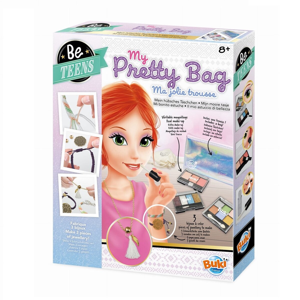 Набор Buki Do-To-Yourself - Детская косметичка с тенями для век Buki France
Набор Buki Do-To-Yourself - Детская косметичка с тенями для век Buki France