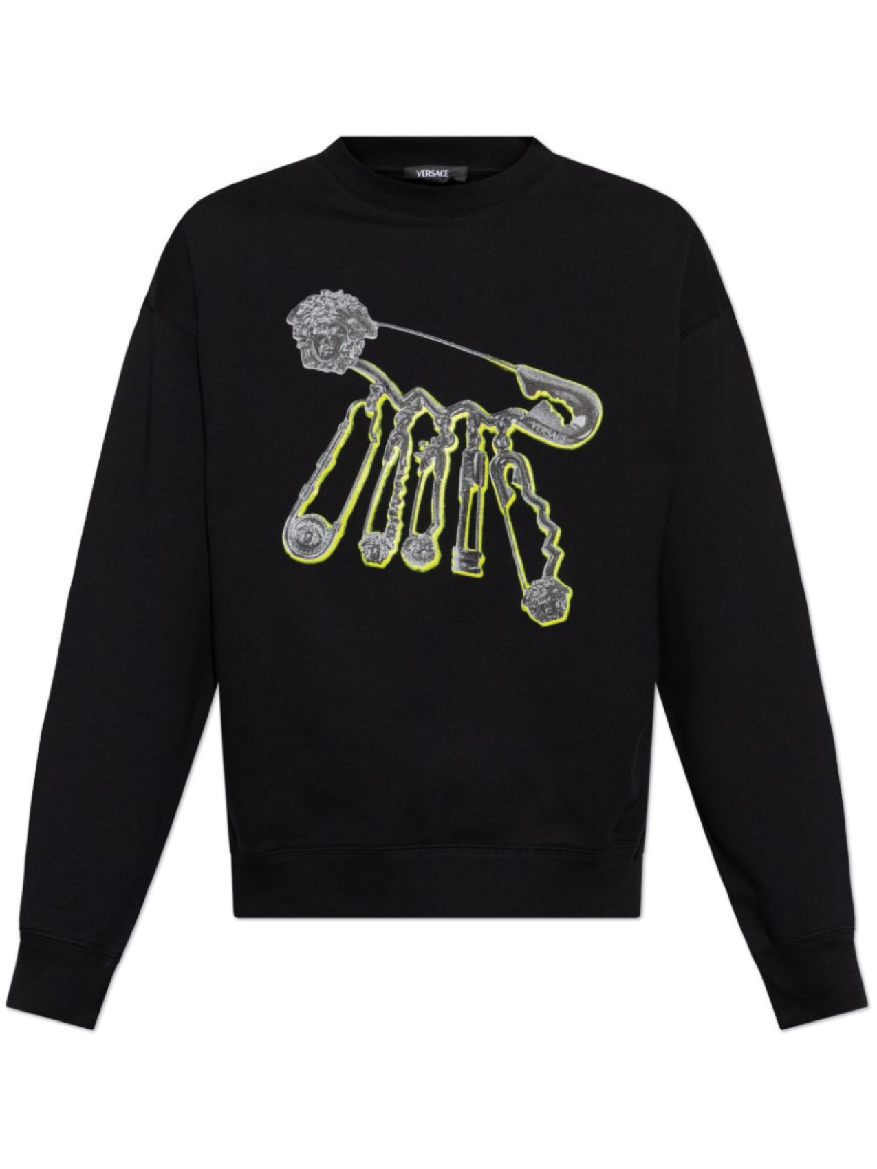Толстовка с принтом Medusa Safety Pin от Versace, черный
Толстовка с принтом Medusa Safety Pin от Versace, черный