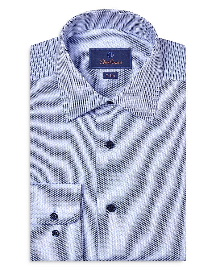 Платье-рубашка с геометрическим узором «Добби» David Donahue, синий
Платье-рубашка с геометрическим узором «Добби» David Donahue, синий