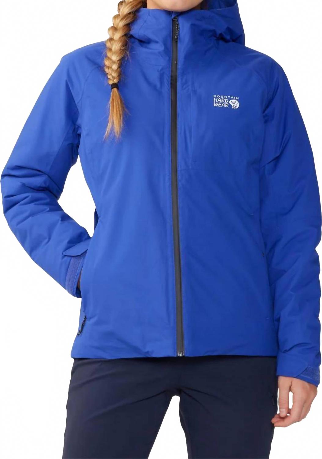 Mountain Hardwear Куртка Stretch-Ozonic с утеплителем, синего цвета с принтом
Mountain Hardwear Куртка Stretch-Ozonic с утеплителем, синего цвета с принтом