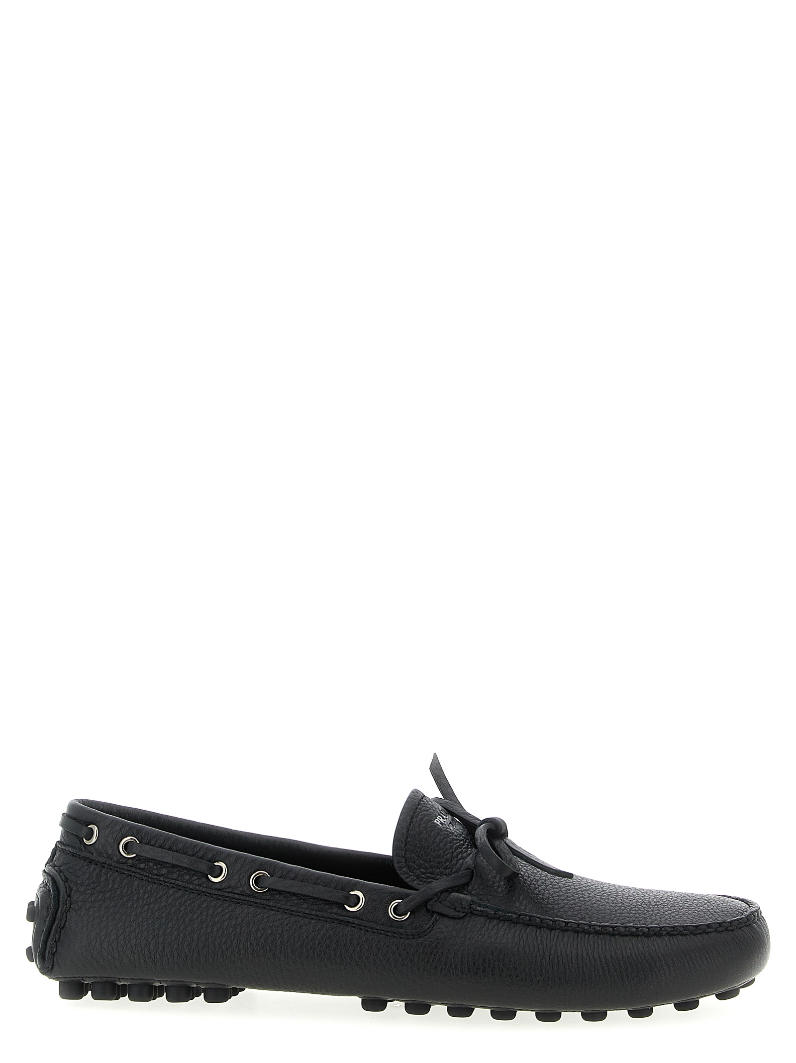 Кожаные лоферы Prada, черный
Кожаные лоферы Prada, черный