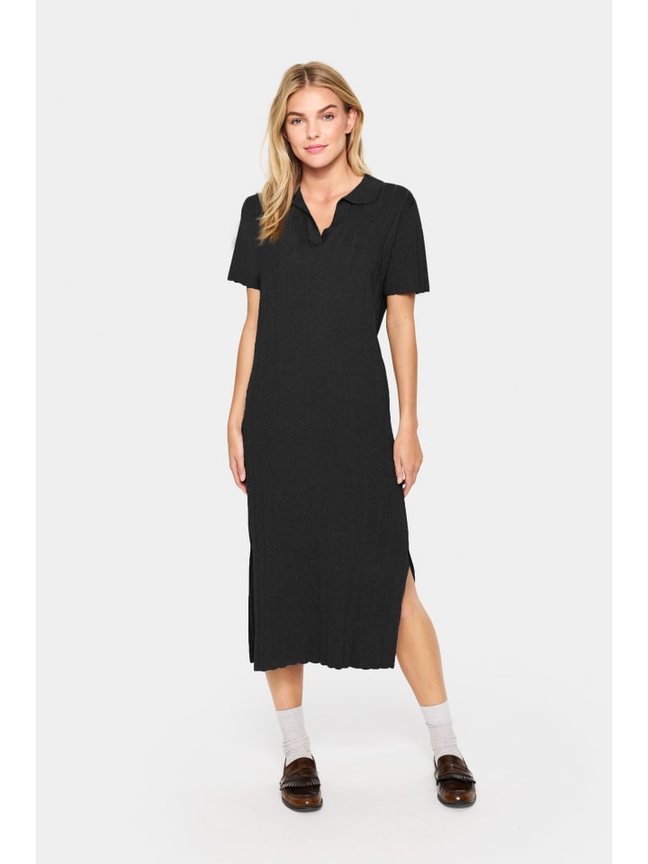 SAINT TROPEZ Платье FumikoSZ, свободного кроя, черное
SAINT TROPEZ Платье FumikoSZ, свободного кроя, черное