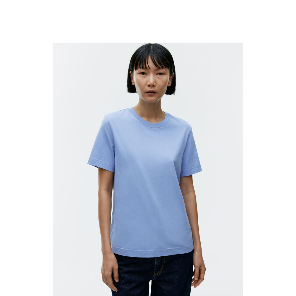 Футболка женская Arket с короткими рукавами и круглым вырезом, синий
Футболка женская Arket с короткими рукавами и круглым вырезом, синий