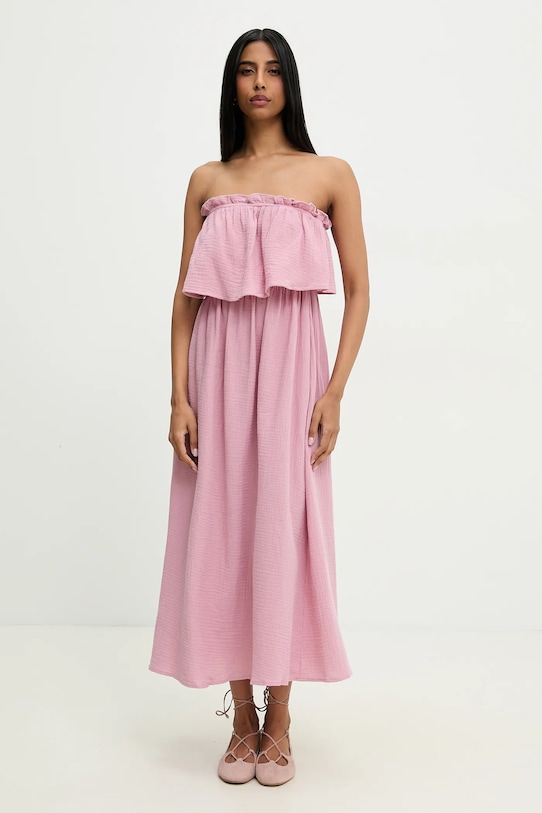 Хлопковое платье Answear.Lab, розовый
Хлопковое платье Answear.Lab, розовый