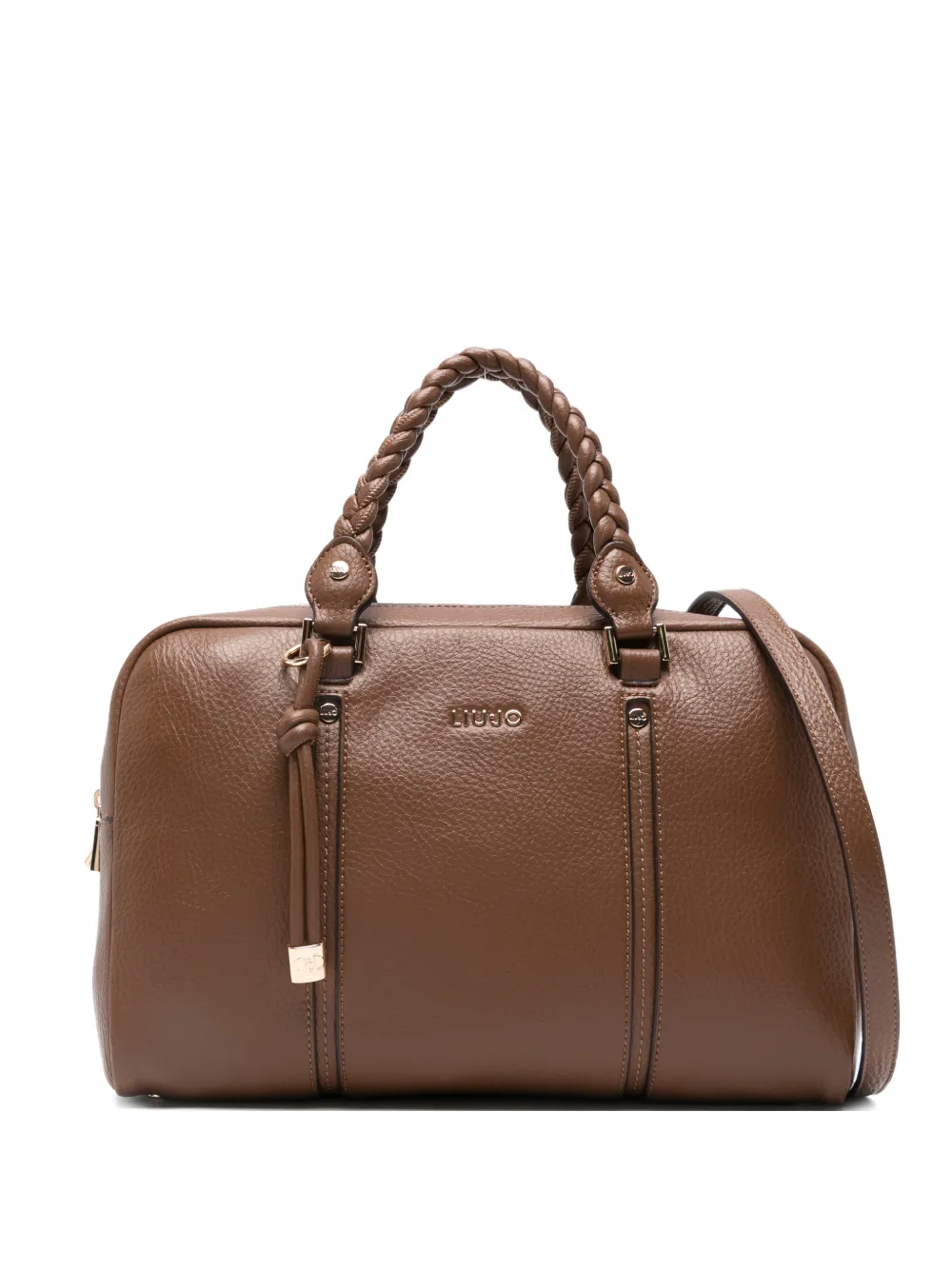 Сумка-тоут среднего размера с плетеными ручками Liu Jo, коричневый
Сумка-тоут среднего размера с плетеными ручками Liu Jo, коричневый