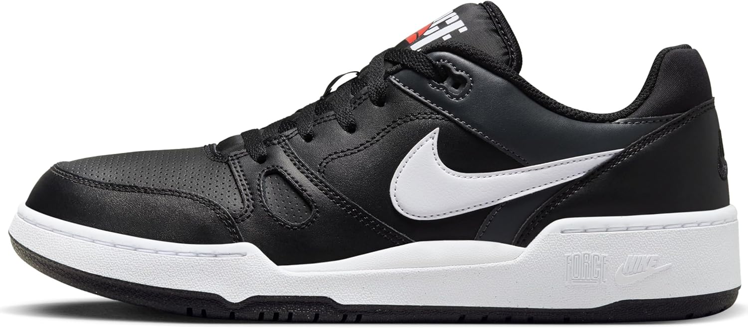 Nike Mens Full Force Low, White, Black, Gray, Off-White
Nike Mens Full Force Low, White, Black, Gray, Off-White
