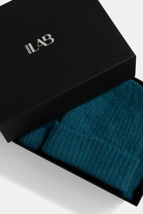 Шапка и шарф с шерстью Answear.Lab, бирюзовый
Шапка и шарф с шерстью Answear.Lab, бирюзовый