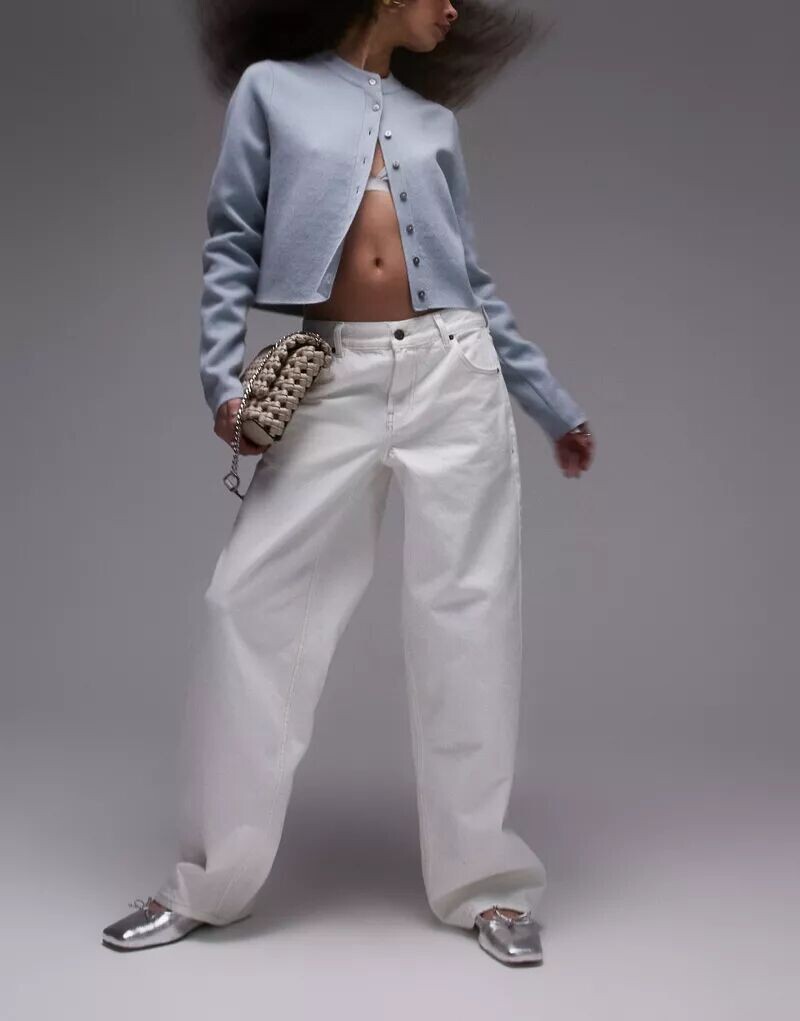 Джинсы Topshop костяно-белого цвета с ремешком с пряжкой сзади, Серый, Джинсы Topshop костяно-белого цвета с ремешком с пряжкой сзади 
Джинсы Topshop костяно-белого цвета с ремешком с пряжкой сзади, Серый, Джинсы Topshop костяно-белого цвета с ремешком с пряжкой сзади