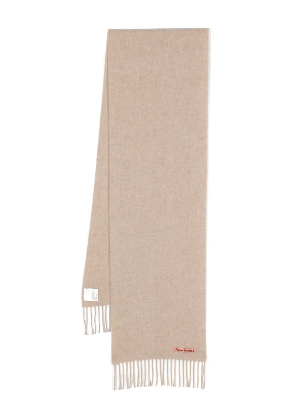 Шерстяной шарф с бахромой Acne Studios, нейтральный
Шерстяной шарф с бахромой Acne Studios, нейтральный