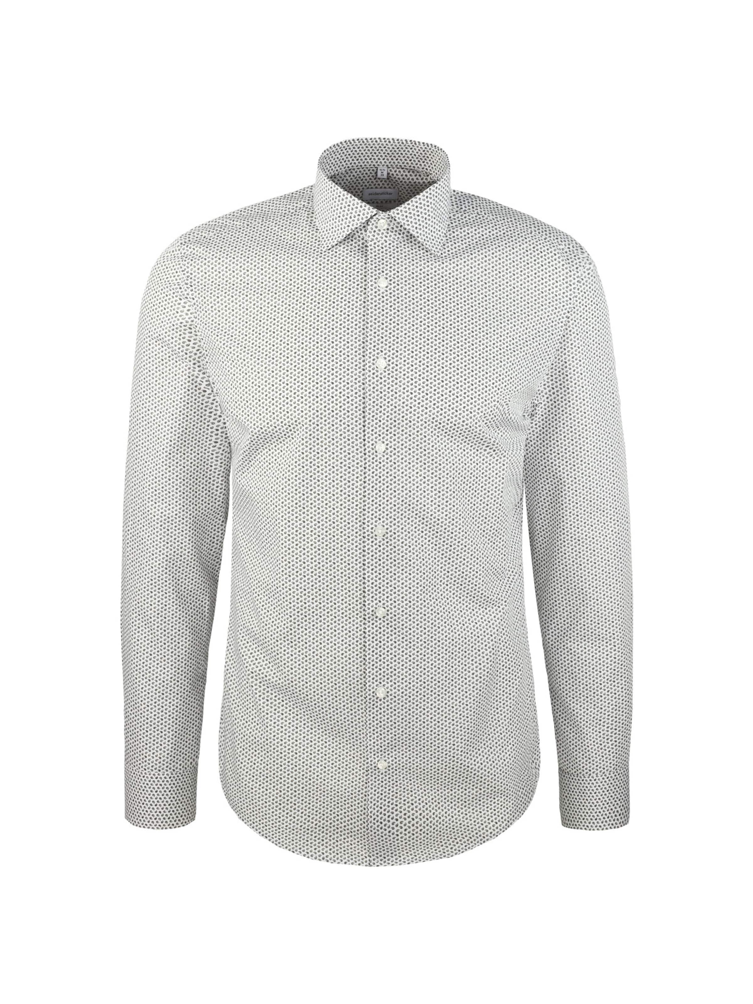 SEIDENSTICKER Деловая рубашка приталенного кроя 'Schwarze Rose' в сером цвете
SEIDENSTICKER Деловая рубашка приталенного кроя 'Schwarze Rose' в сером цвете