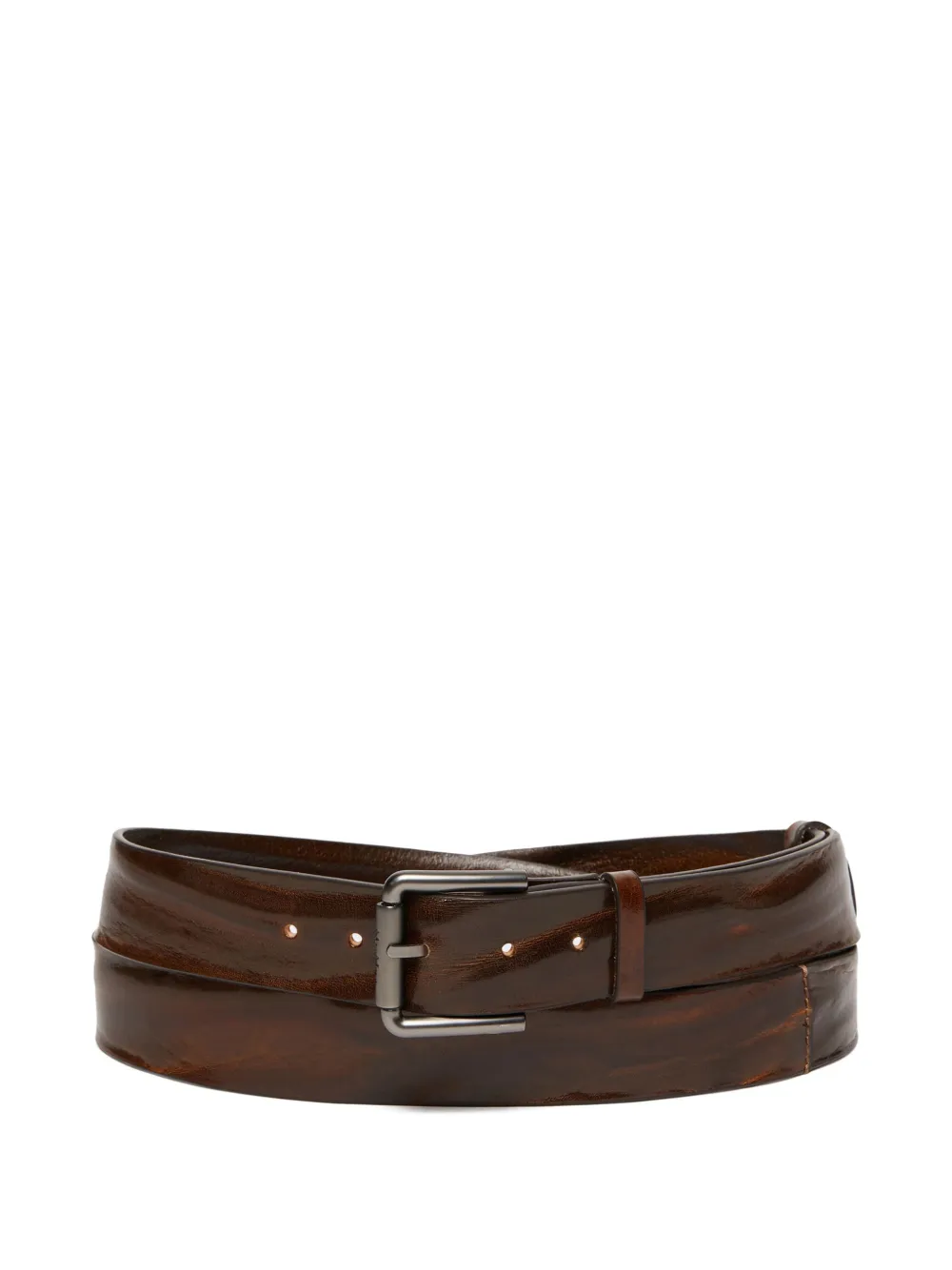 Кожаный ремень с пряжкой MAX MARA, коричневый
Кожаный ремень с пряжкой MAX MARA, коричневый