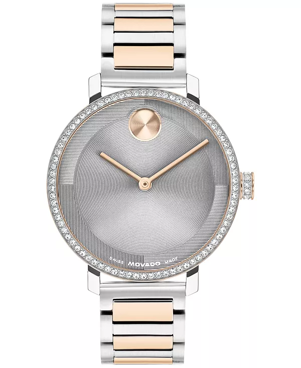 Женские часы Bold Evolution 2.0 из стали с кварцевым механизмом, корпус из розового золота, 34 мм Movado, two-tone
Женские часы Bold Evolution 2.0 из стали с кварцевым механизмом, корпус из розового золота, 34 мм Movado, two-tone