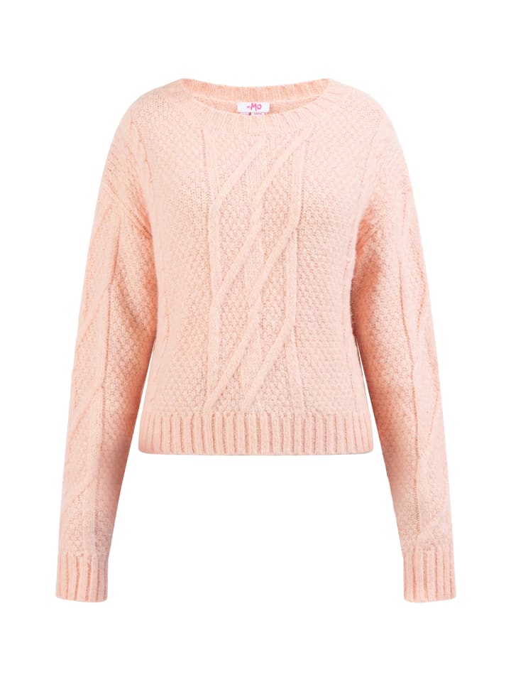 Женский вязаный свитер розового цвета myMo
Женский вязаный свитер розового цвета myMo