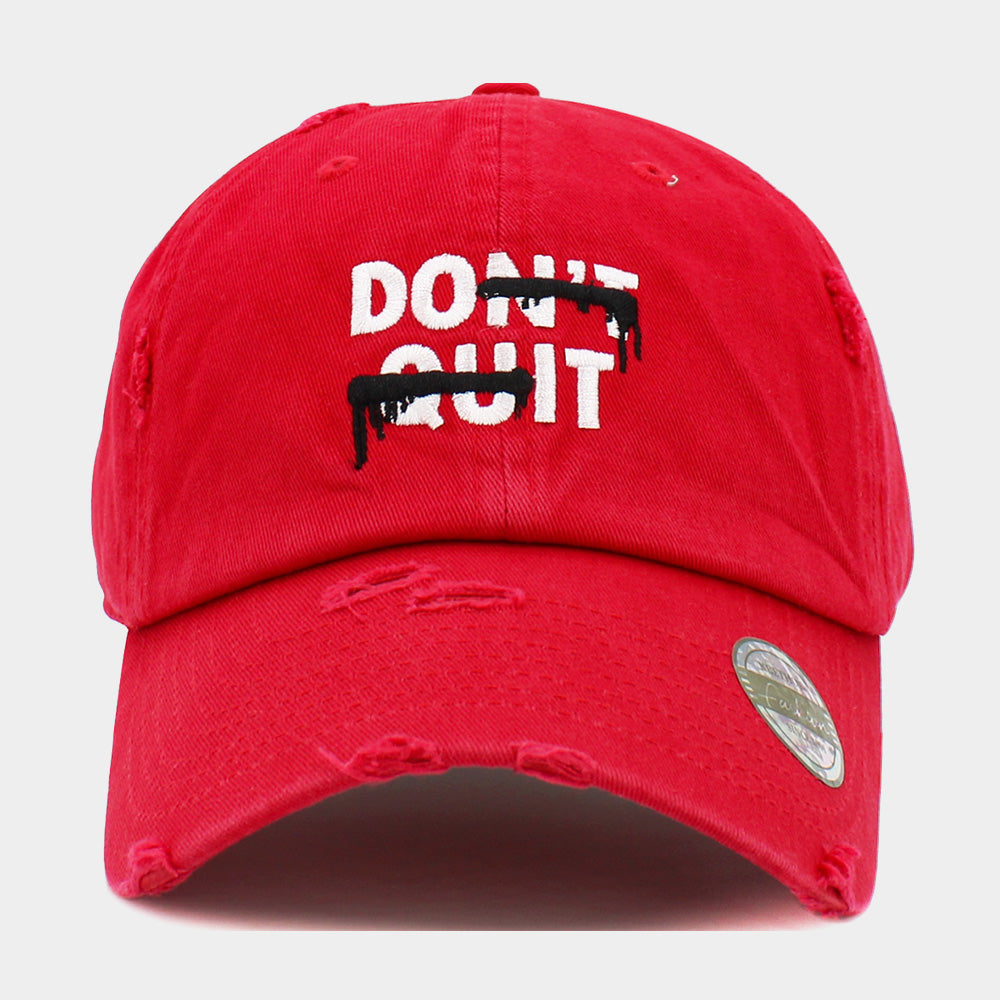 Винтажная бейсболка с вышитой надписью «Не сдавайся» FASHNZFAB, красный
Винтажная бейсболка с вышитой надписью «Не сдавайся» FASHNZFAB, красный