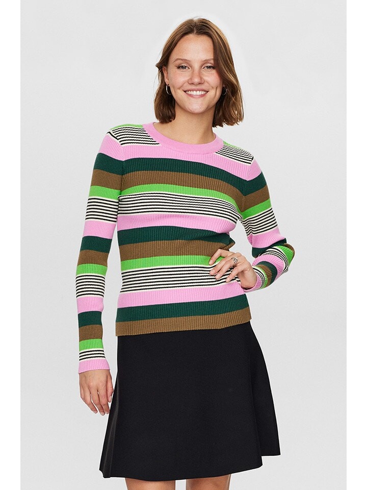 Пуловер NÜMPH, цвет rosa/grün
Пуловер NÜMPH, цвет rosa/grün