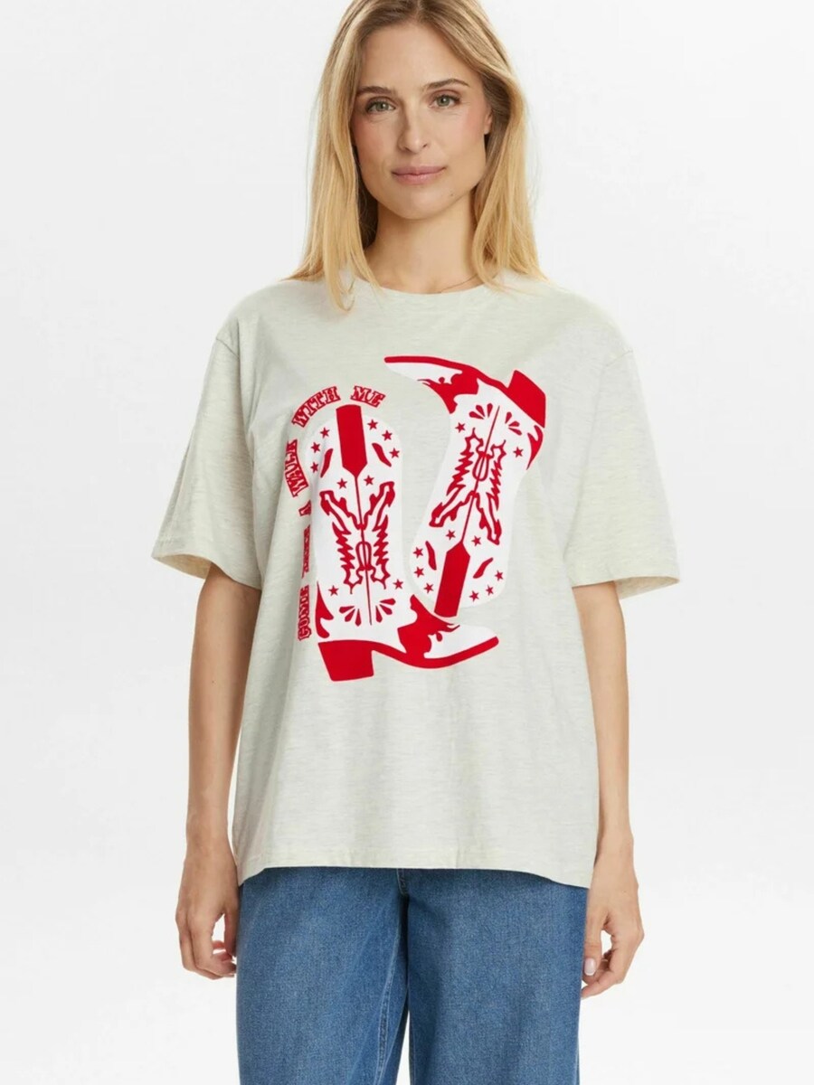 Рубашка NÜMPH Western, White/Off White
Рубашка NÜMPH Western, White/Off White