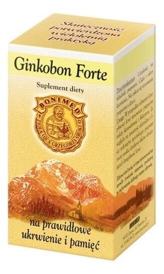 Bonimed, Гинкобон Форте для правильного кровообращения и памяти, 30 капсул
Bonimed, Гинкобон Форте для правильного кровообращения и памяти, 30 капсул
