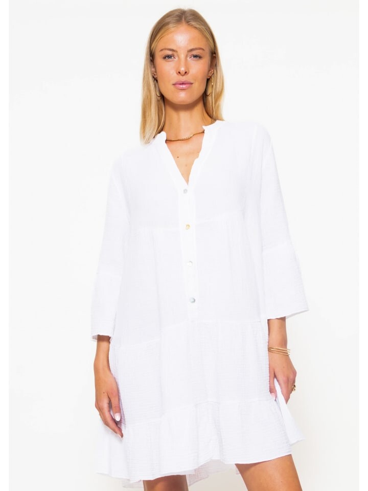 Длинное платье SASSYCLASSY, белый 
Длинное платье SASSYCLASSY, белый