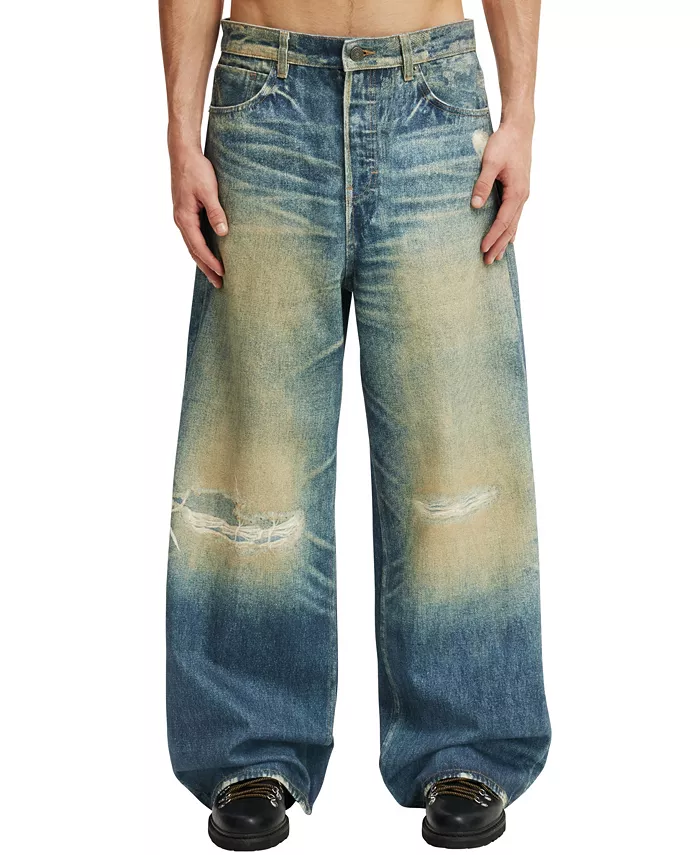 Мужские супер-мешковатые джинсы COTTON ON, синий
Мужские супер-мешковатые джинсы COTTON ON, синий