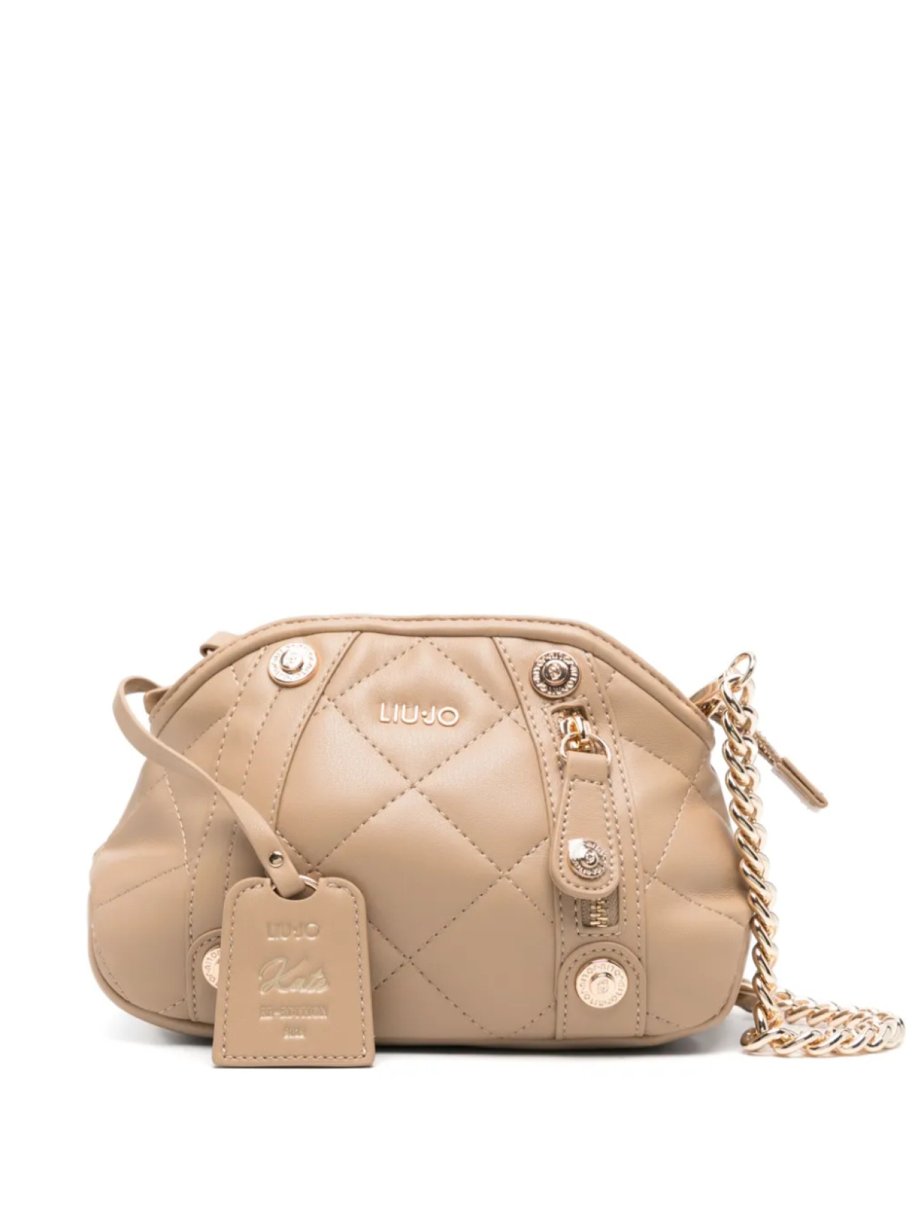 Сумка-клатч с логотипом LIU JO, коричневый
Сумка-клатч с логотипом LIU JO, коричневый