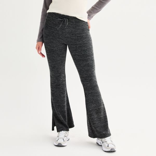 Юношеские высокие вязаные расклешенные брюки So, черный
Юношеские высокие вязаные расклешенные брюки So, черный