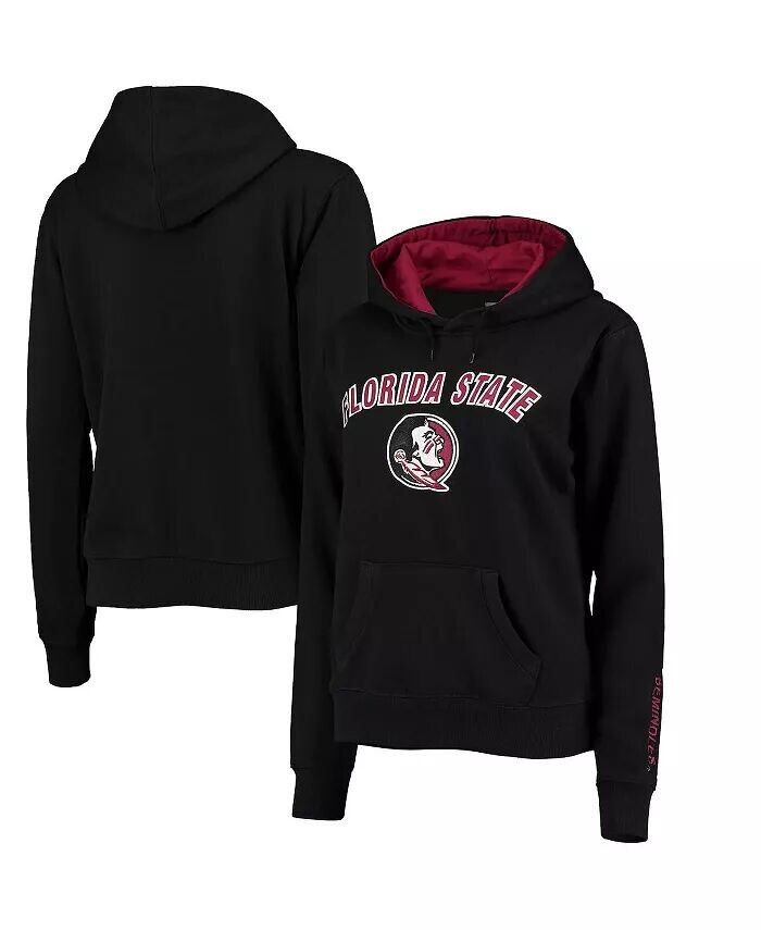 Женский черный пуловер с капюшоном Florida State Seminoles Arch & Logo 1 Colosseum, черный
Женский черный пуловер с капюшоном Florida State Seminoles Arch & Logo 1 Colosseum, черный