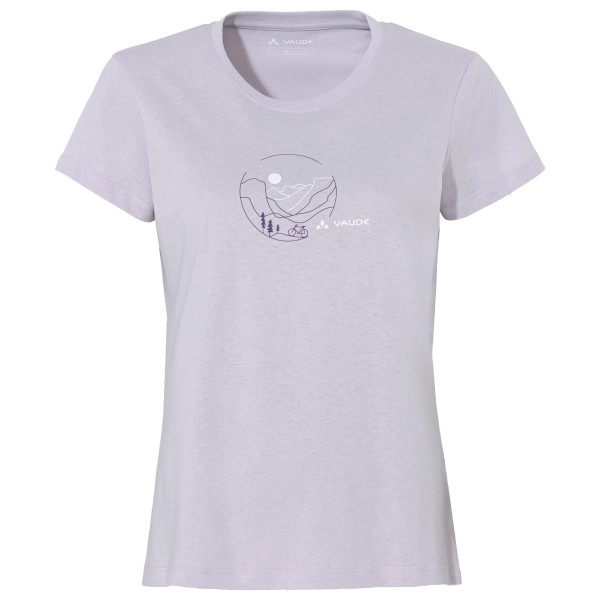 Женская футболка с изображением велосипедиста Vaude, Lavender
Женская футболка с изображением велосипедиста Vaude, Lavender