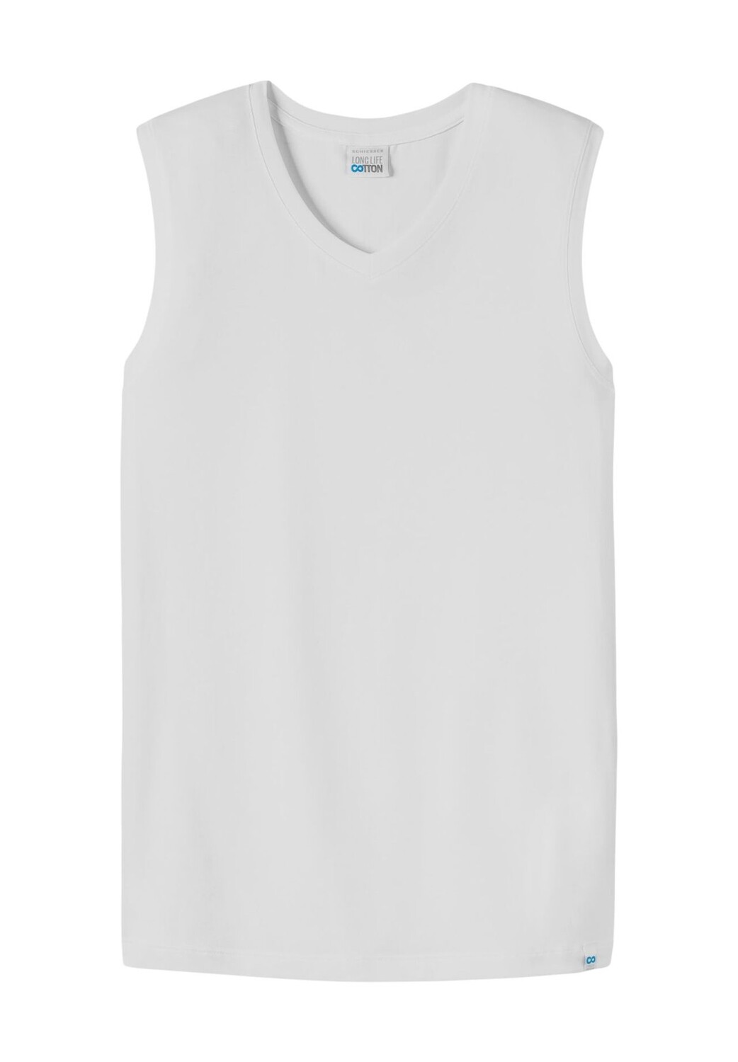 Майка, V-образный вырез, широкие бретели, мужская SCHIESSER, белый
Майка, V-образный вырез, широкие бретели, мужская SCHIESSER, белый