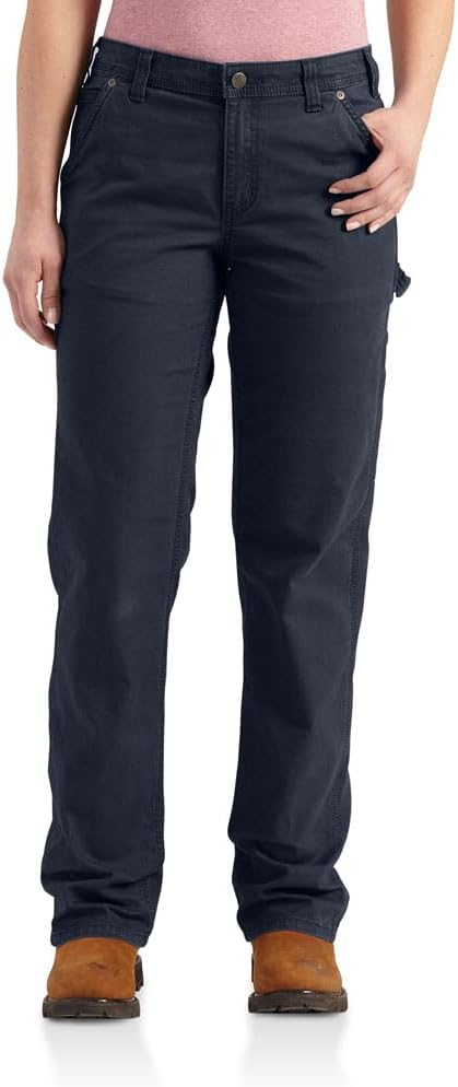 Carhartt Women's 102080 Женские брюки для работы Rugged Flex Loose Fit Canvas, Navy
Carhartt Women's 102080 Женские брюки для работы Rugged Flex Loose Fit Canvas, Navy