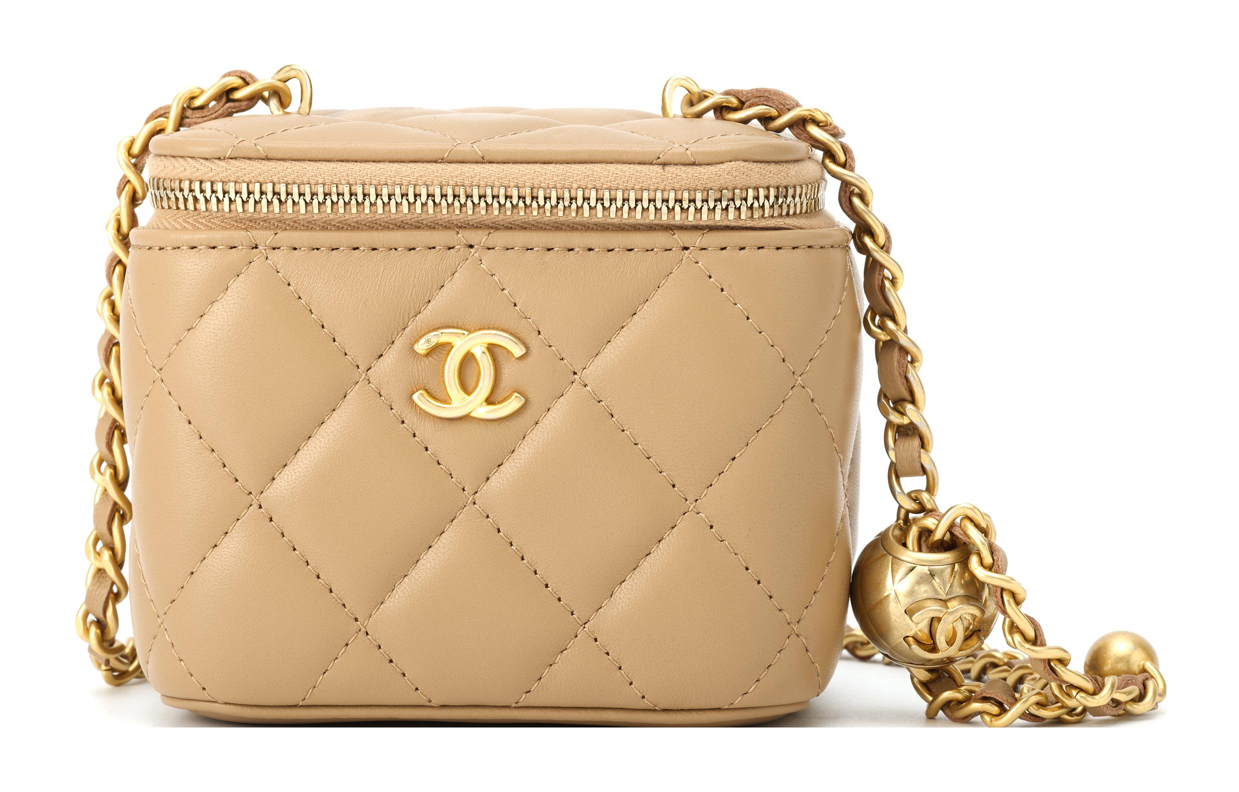 Сумка-шоппер на цепочке из ягненка, косметичка через плечо, кроссбоди Трампетс женская бежевая CHANEL
Сумка-шоппер на цепочке из ягненка, косметичка через плечо, кроссбоди Трампетс женская бежевая CHANEL