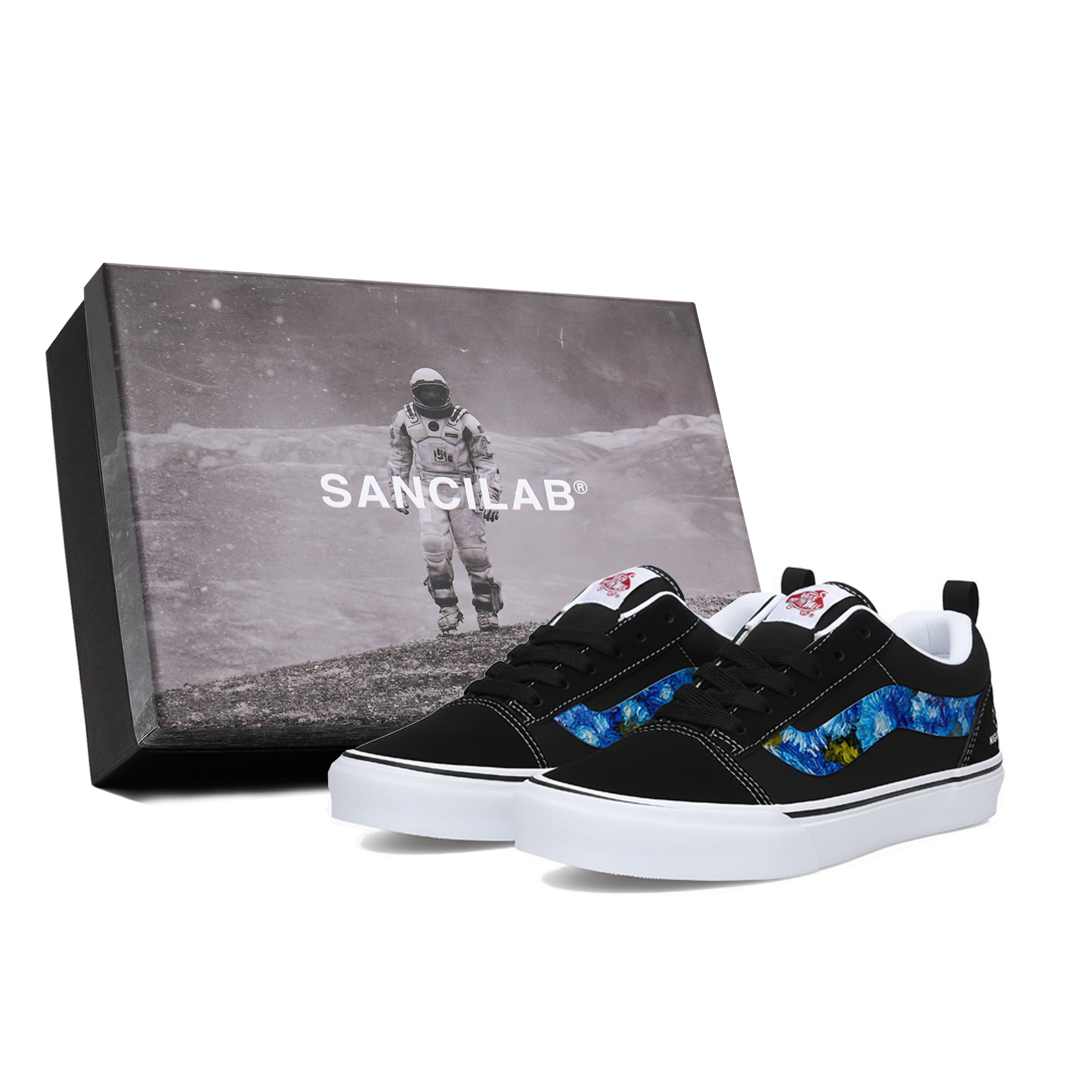 Vans Knu Skool устойчивые к истиранию низкие кроссовки для скейтбординга Unisex Black
Vans Knu Skool устойчивые к истиранию низкие кроссовки для скейтбординга Unisex Black