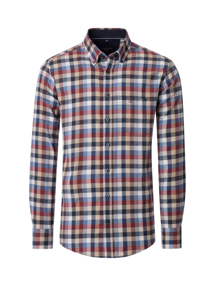 CASAMODA Повседневная рубашка синего цвета
CASAMODA Повседневная рубашка синего цвета