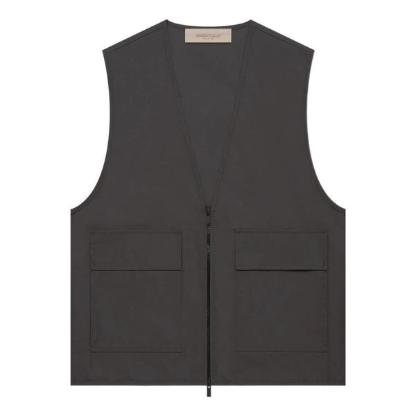 Жилет ss22 work vest 'iron' Fear Of God Essentials, черный 
Жилет ss22 work vest 'iron' Fear Of God Essentials, черный