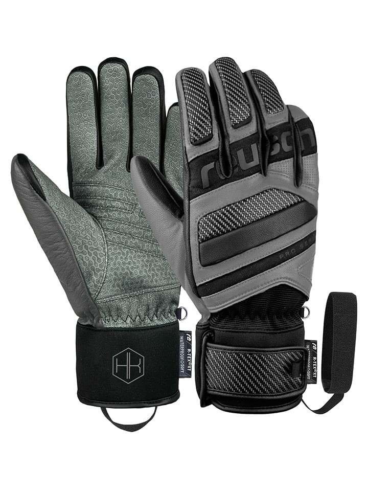 Функциональные перчатки Reusch Funktionsfingerhandschuhe Henrik Kristoffersen, серый 
Функциональные перчатки Reusch Funktionsfingerhandschuhe Henrik Kristoffersen, серый