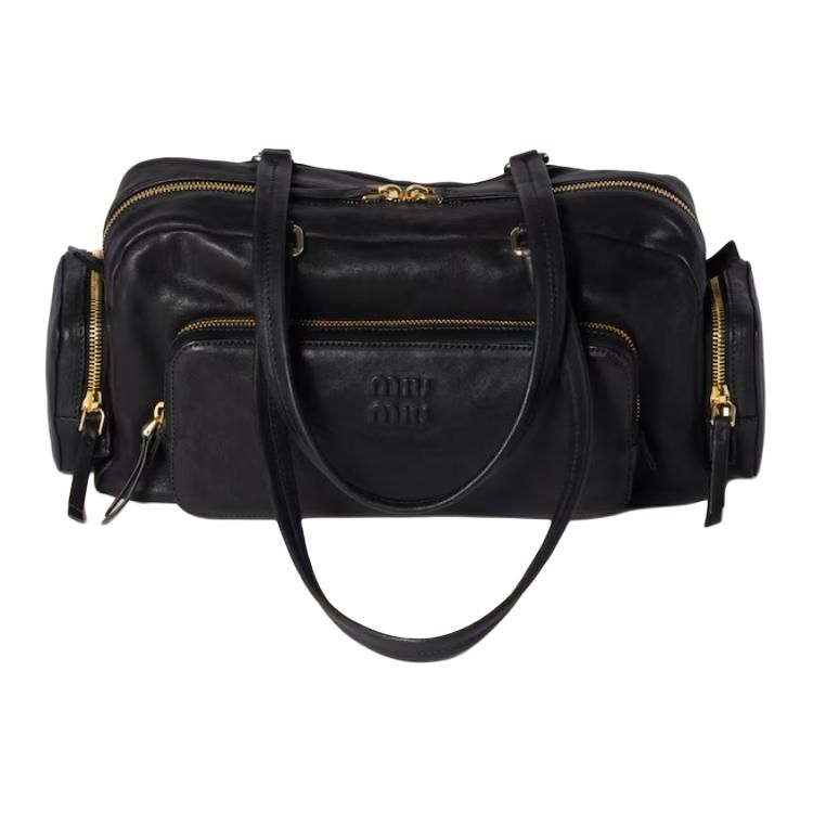 MIU MIU Женская сумка через плечо из кожи ягненка Black
MIU MIU Женская сумка через плечо из кожи ягненка Black