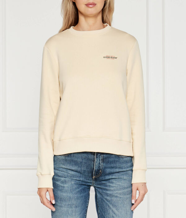 Толстовка женская Guess Jeans однотонная, бежевый
Толстовка женская Guess Jeans однотонная, бежевый