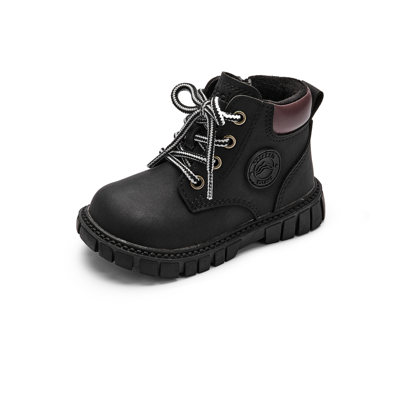 BALABALA Низкие противоскользящие детские ботинки, черные, детские
BALABALA Низкие противоскользящие детские ботинки, черные, детские