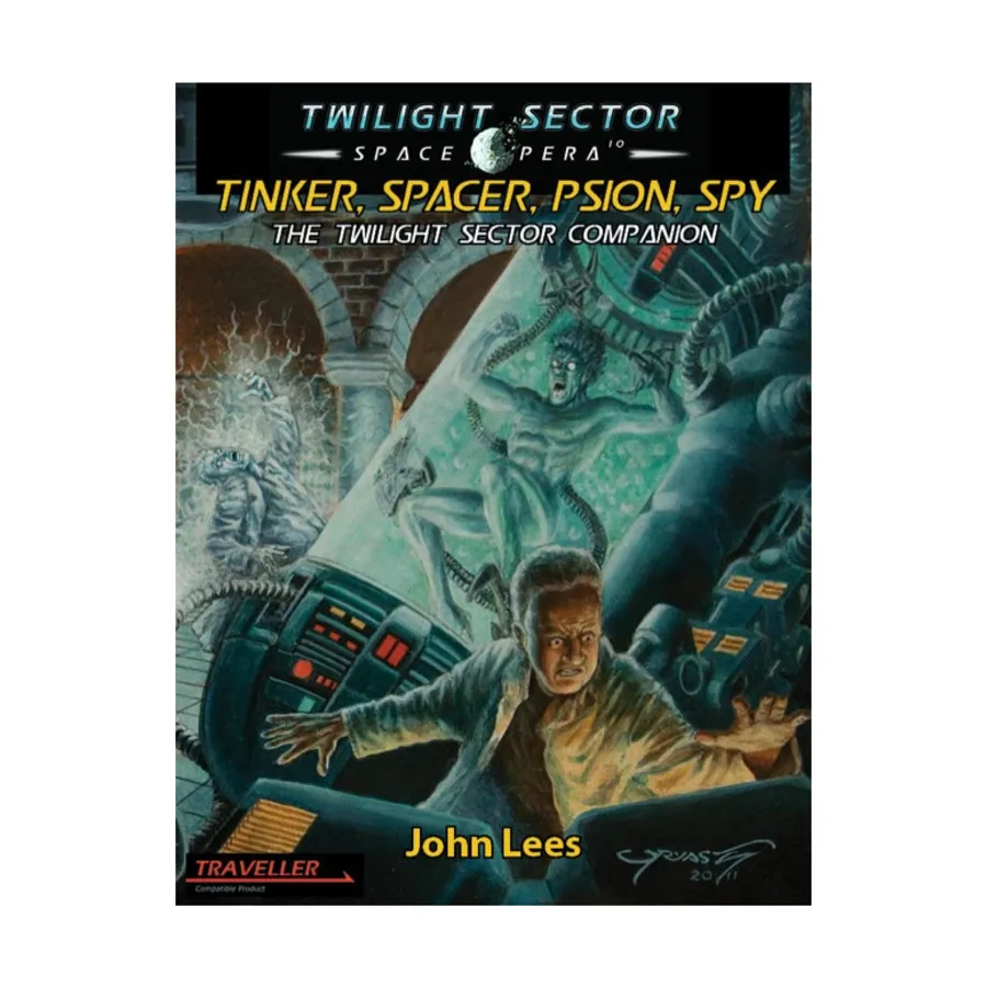 Tinker, Spacer, Psion, Spy - The Twilight Sector Companion, Traveller (Terra/Sol Games), мягкая обложка
Tinker, Spacer, Psion, Spy - The Twilight Sector Companion, Traveller (Terra/Sol Games), мягкая обложка