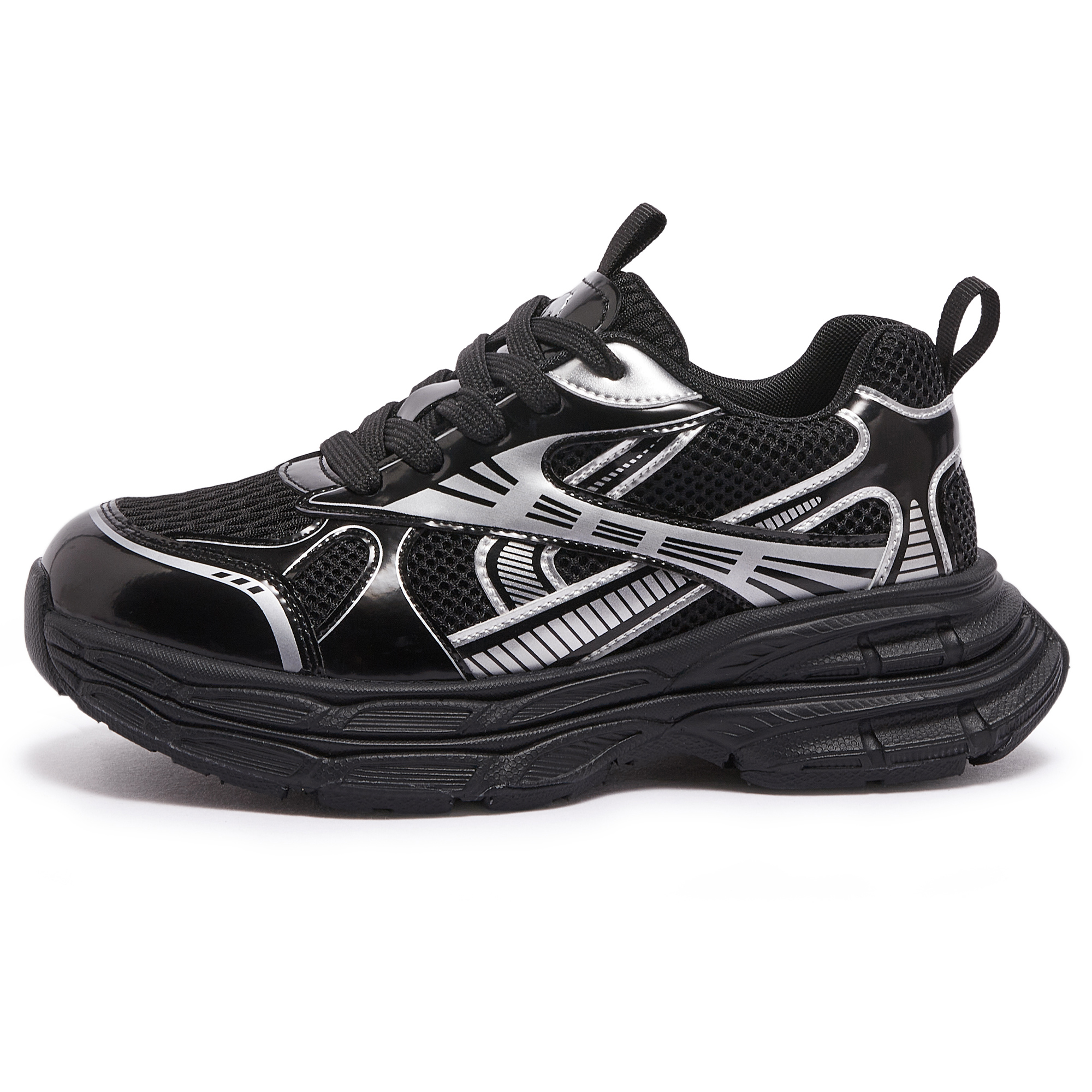 Дышащие легкие амортизирующие детские повседневные кроссовки Kids' CAMEL, черный/серебряный
Дышащие легкие амортизирующие детские повседневные кроссовки Kids' CAMEL, черный/серебряный