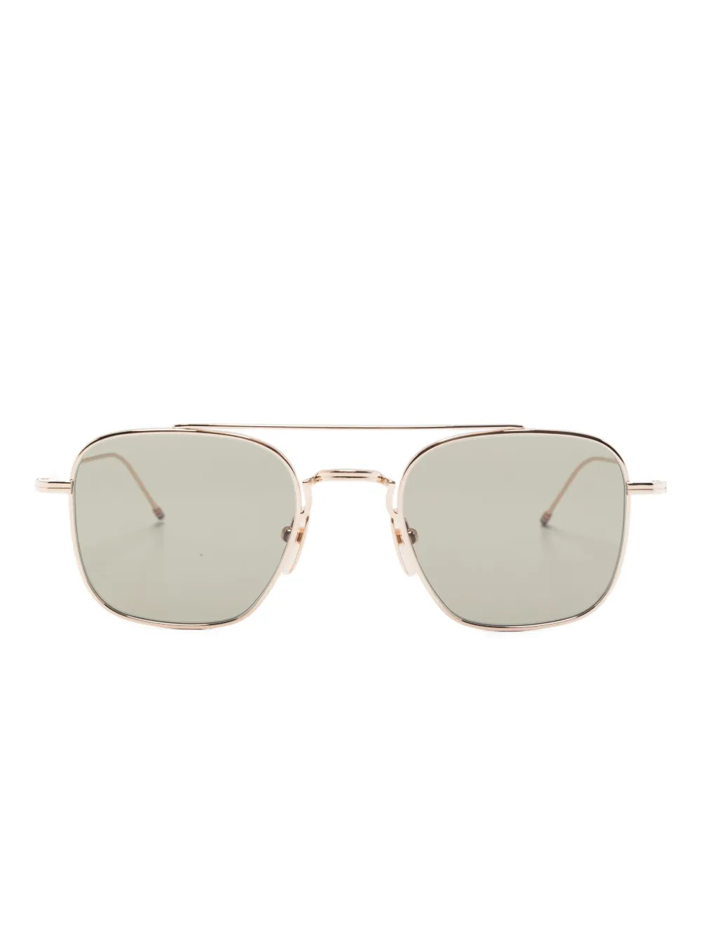 Солнцезащитные очки в квадратной оправе Thom Browne, золотистый
Солнцезащитные очки в квадратной оправе Thom Browne, золотистый