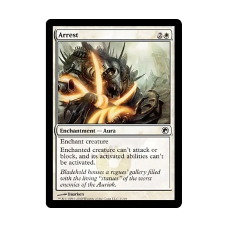 CCG Арест (С), MTG - Scars of Mirrodin
CCG Арест (С), MTG - Scars of Mirrodin