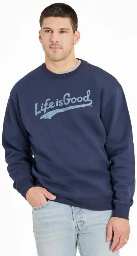 Флисовая толстовка Life is Good Men's Tonal LIG Ballyard Script в темно-синем цвете
Флисовая толстовка Life is Good Men's Tonal LIG Ballyard Script в темно-синем цвете