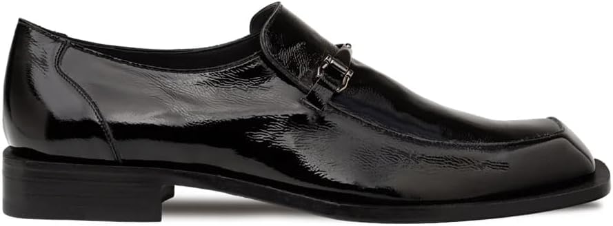 Мокасины Mezlan Accola из фактурной кожи - мужские лакированные туфли ручной работы с декоративной пряжкой и модным каблуком - изготовлено в Испании, черный
Мокасины Mezlan Accola из фактурной кожи - мужские лакированные туфли ручной работы с декоративной пряжкой и модным каблуком - изготовлено в Испании, черный