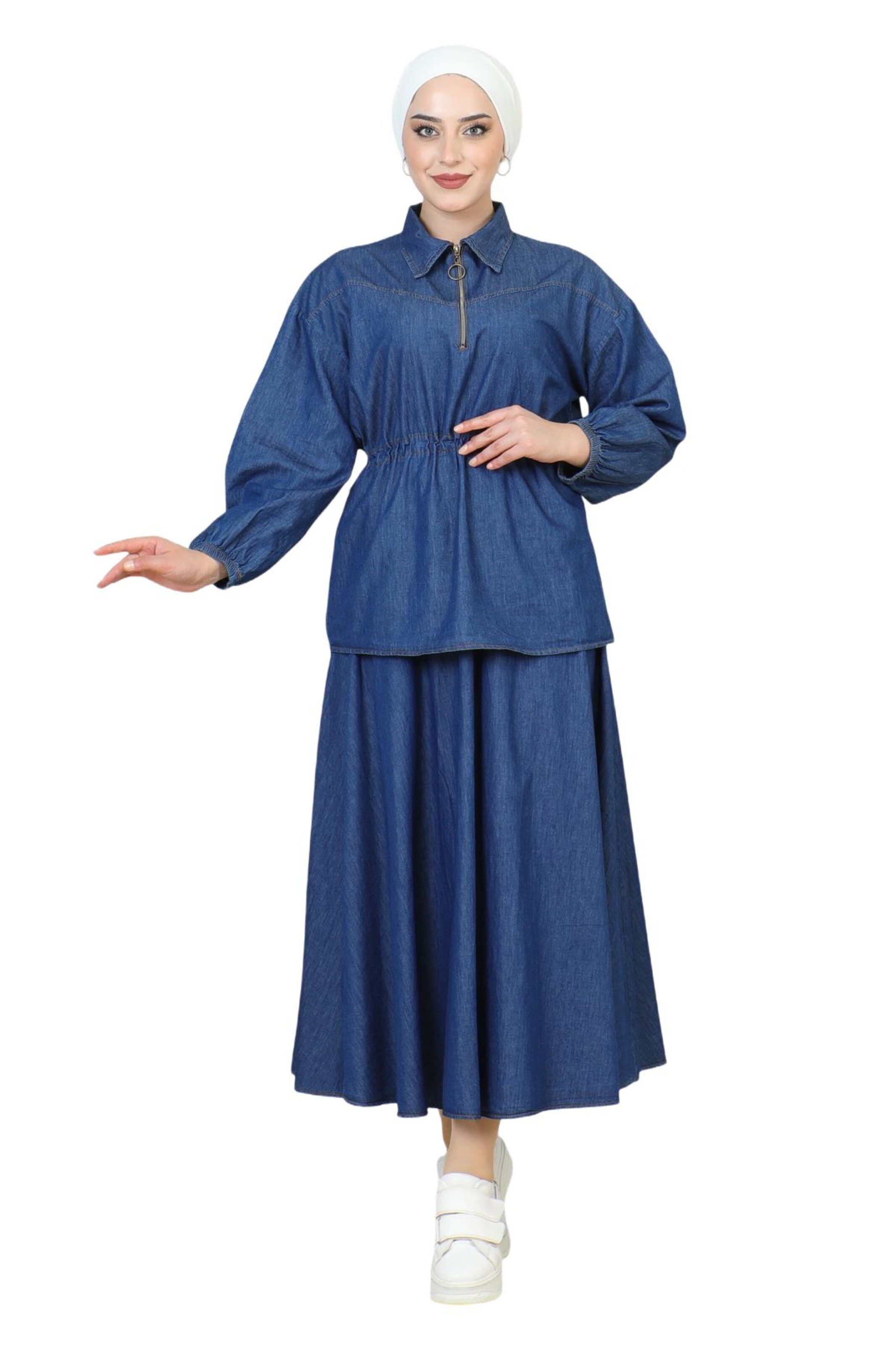 MODAMIHRAM Workwear в синем дениме
MODAMIHRAM Workwear в синем дениме